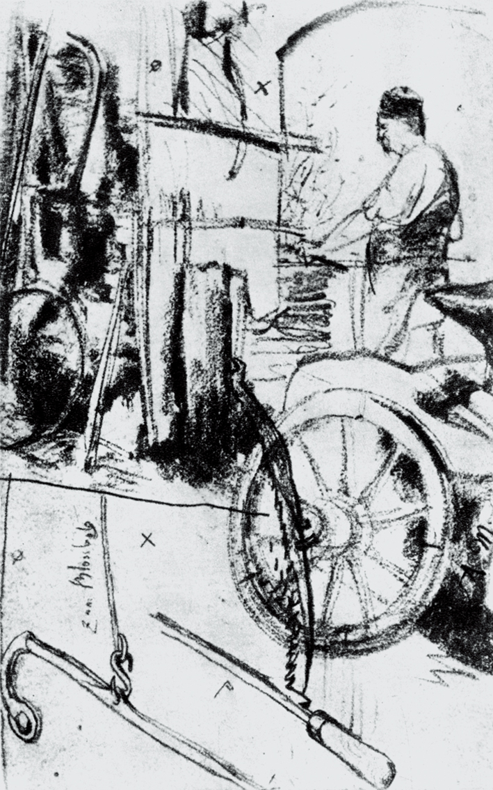  Adolpyh Von Menzel —— 速写 视点出版 (142)